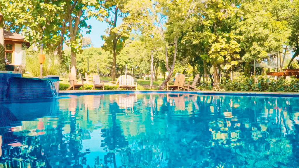 Áreas exteriores y jardines de Villa Sion