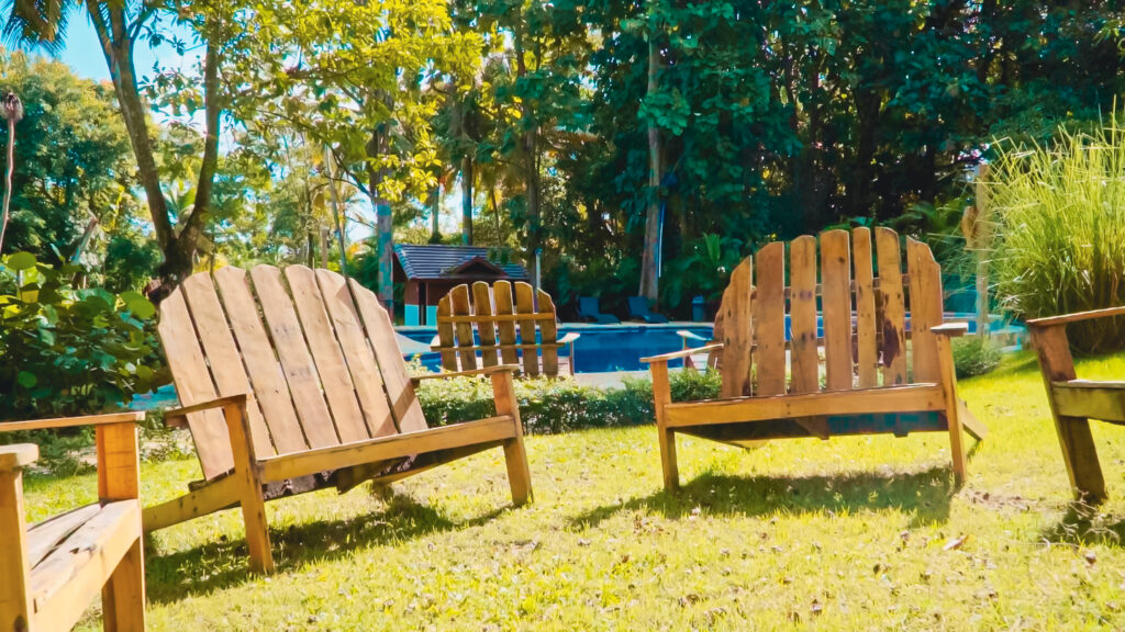 Áreas exteriores y jardines de Villa Sion