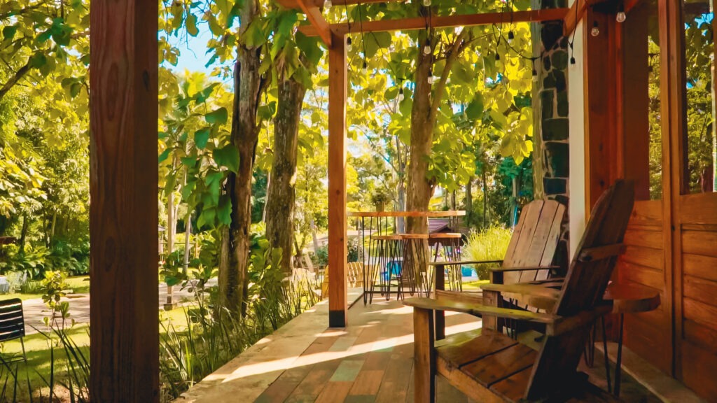 Áreas exteriores y jardines de Villa Sion